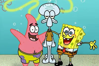פאזל של Spongebob, Patrick and Squidward