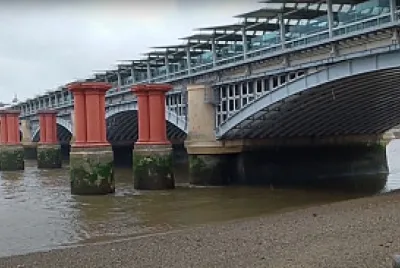 Blackfriars Railway Bridge. London