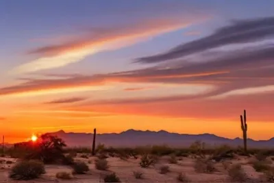 Golden Hour in New Mexico jigsaw puzzle