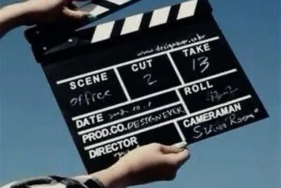 Clapboard jigsaw puzzle