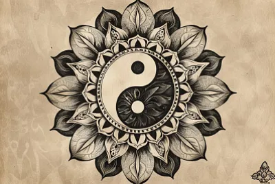 Geometric Star Mandala