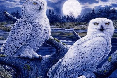 luna azul