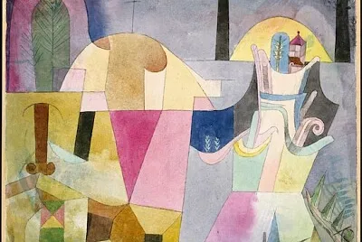 Black Columns in a Landscape (1919)