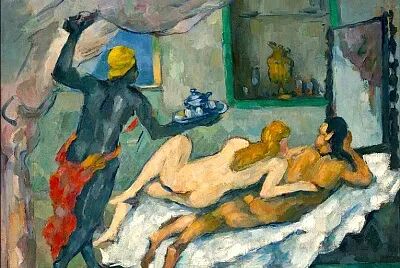 Cézanne après-midi à naples