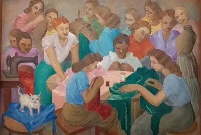 Tarsila do Amaral chez la couturière