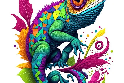 Camaleão jigsaw puzzle