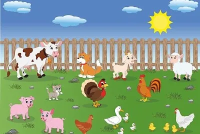 rompecabeza de animales domestico