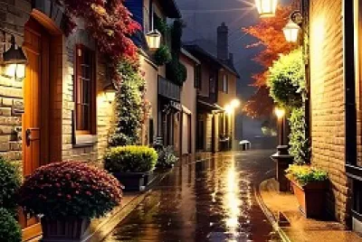 Lluvia nocturna