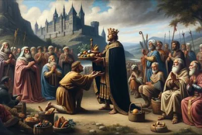 Agradecimento ao rei