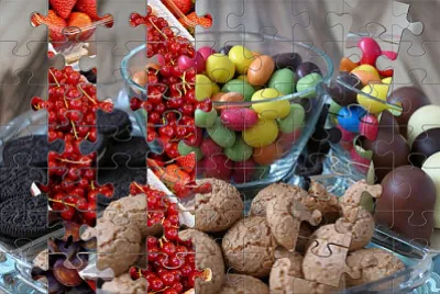 a jigsaw puzzle