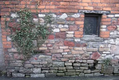 Old stable wall, hayloft above jigsaw puzzle