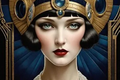 Pseudo-antique woman