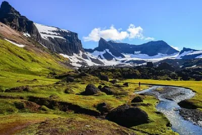Valle y rio