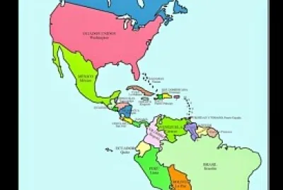 Mapa de América jigsaw puzzle