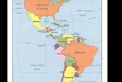 Mapa de América jigsaw puzzle