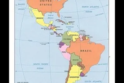 Mapa de América jigsaw puzzle