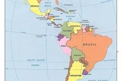 Mapa de América jigsaw puzzle
