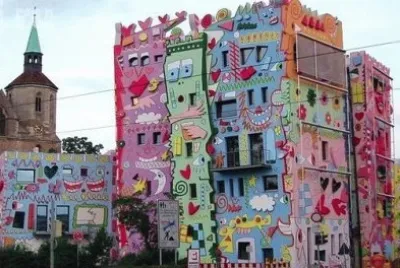 painted building