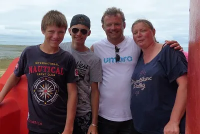 Famille Delomme au Phare