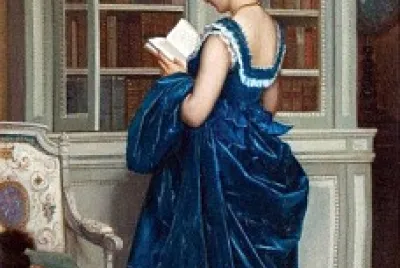 In the Library (1872) jigsaw puzzle