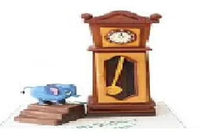 mouse ran up the clock jigsaw puzzle