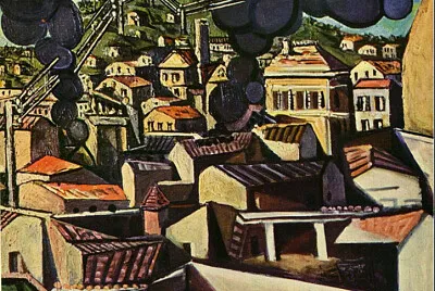 Picasso rues en ville jigsaw puzzle