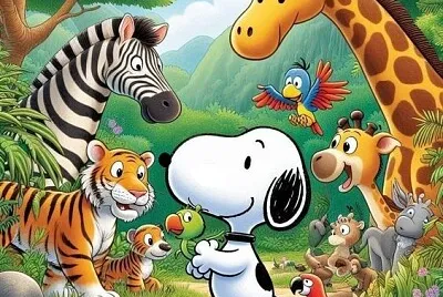 465- SNOOPY Y AMIGOS jigsaw puzzle