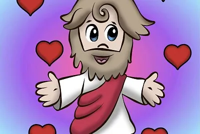 Jesús y su oveja perdida