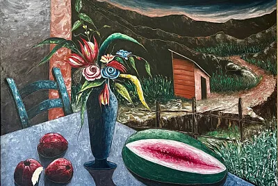 J-E Hourgue nature morte