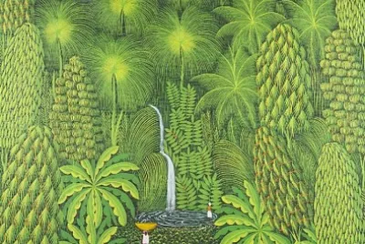 Robert Brésil cascade dans la jungle jigsaw puzzle