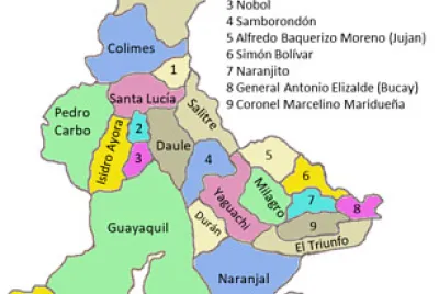 Geografía de Ecuador jigsaw puzzle