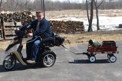 Goin for a drive with daddy