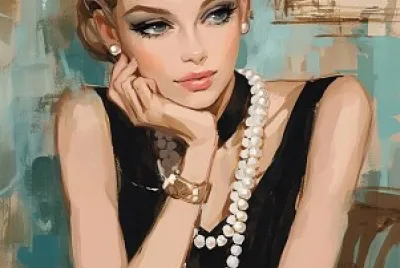 Lady jigsaw puzzle