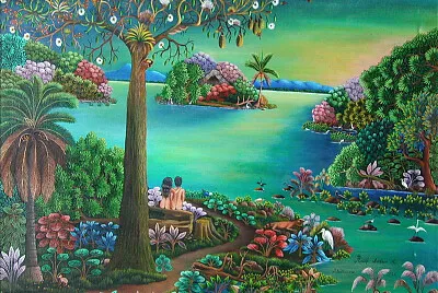 peintre naïf Eden