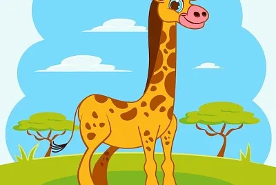Giraffe jigsaw puzzle
