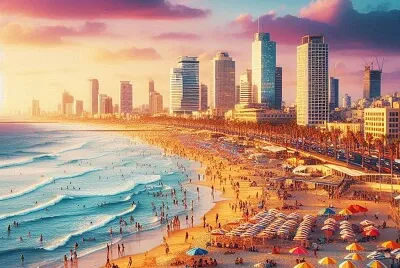 תל אביב 2 jigsaw puzzle