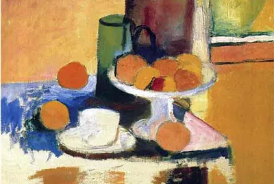 Matisse nature morte aux oranges 1912