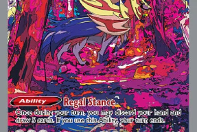 Zamazenta in the forest