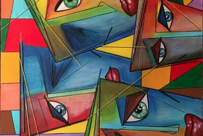 Nicole Liourov cubisme latéral