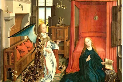 Van der Weyden 1440 Annonciation