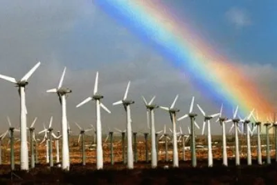 Wind Turbine Farm-Palm Springs