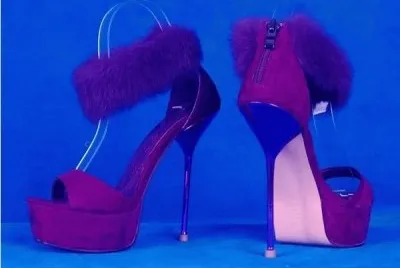 Designer Suede Stilettos