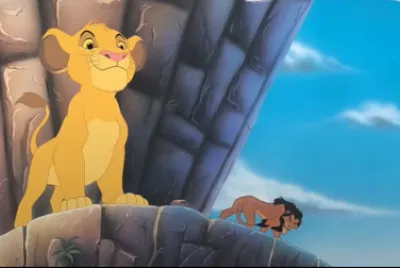 Simba and Scar jigsaw puzzle