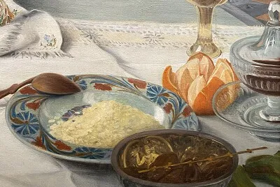Lecomte de Nous repas oriental jigsaw puzzle