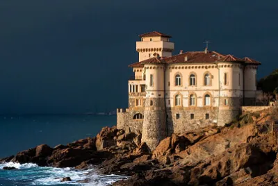 Casi castillo y mar jigsaw puzzle