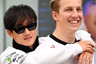 Liam Lawson and Yuki Tsunoda
