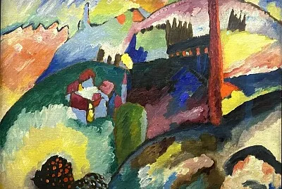 Kandinsky paysage 1910