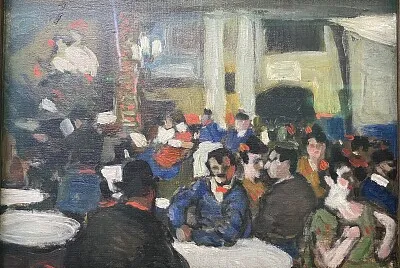 Picasso café-concert du paralelo 1900