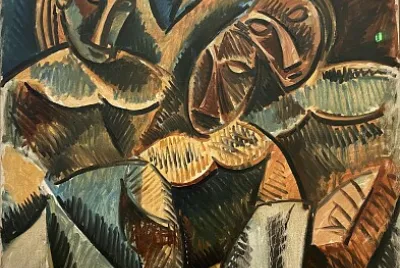 Picasso trois figures sous un arbre