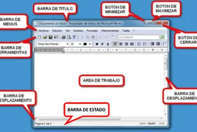 Partes de una ventana Windows
